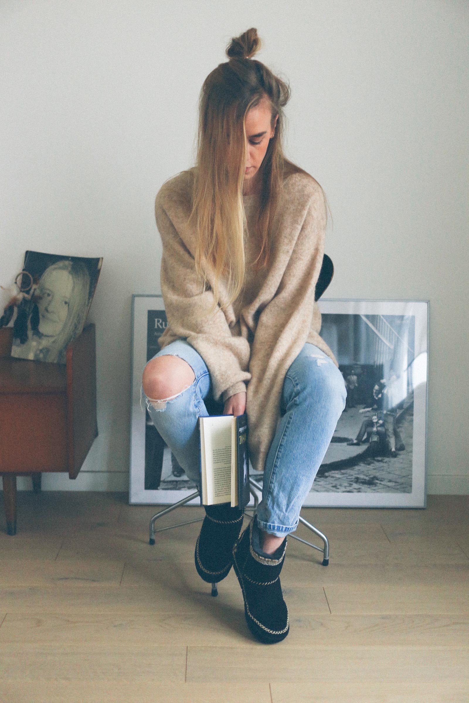 Laidback London boots outfit