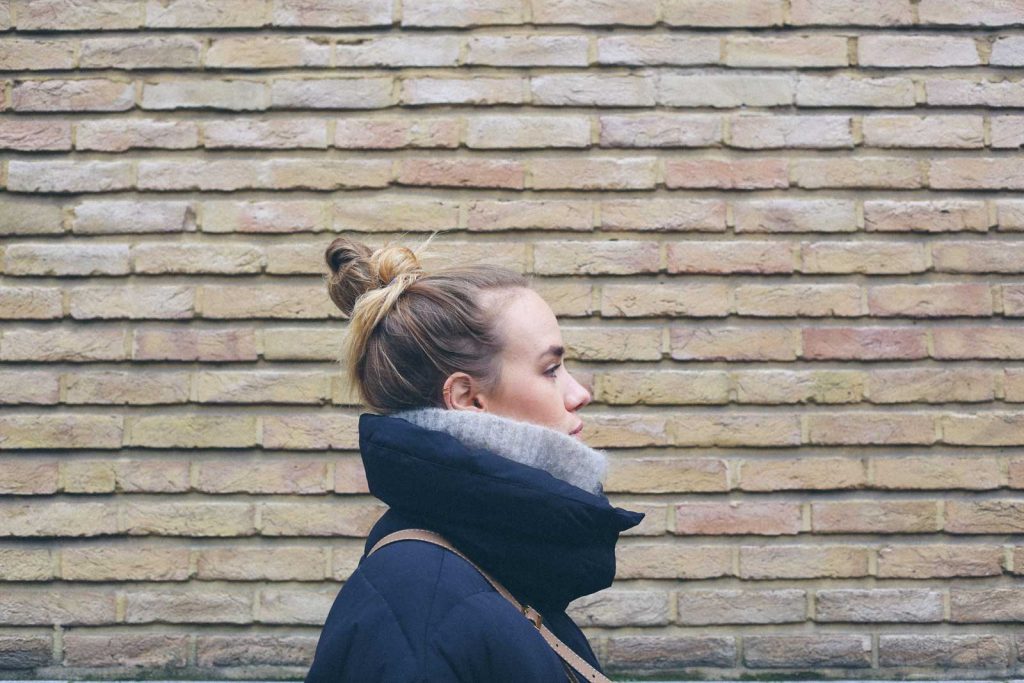 Oversized puffer coat H&M outfit